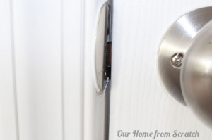 misaligned door knob