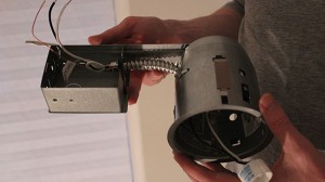 old work light