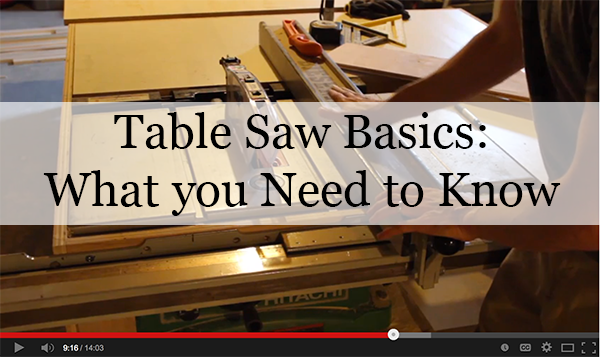 table saw video