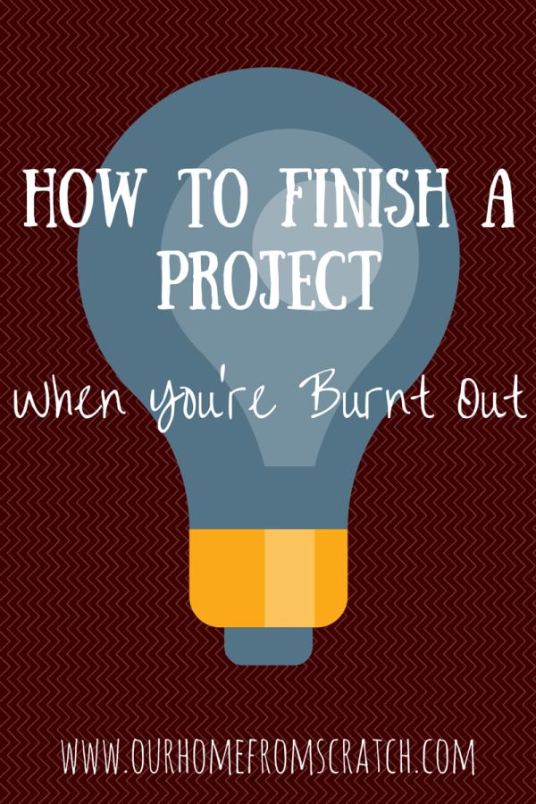 finish a project
