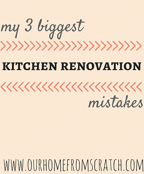 kitchen mistakes