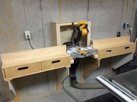 miter saw station fixed