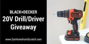 black and decker giveaway