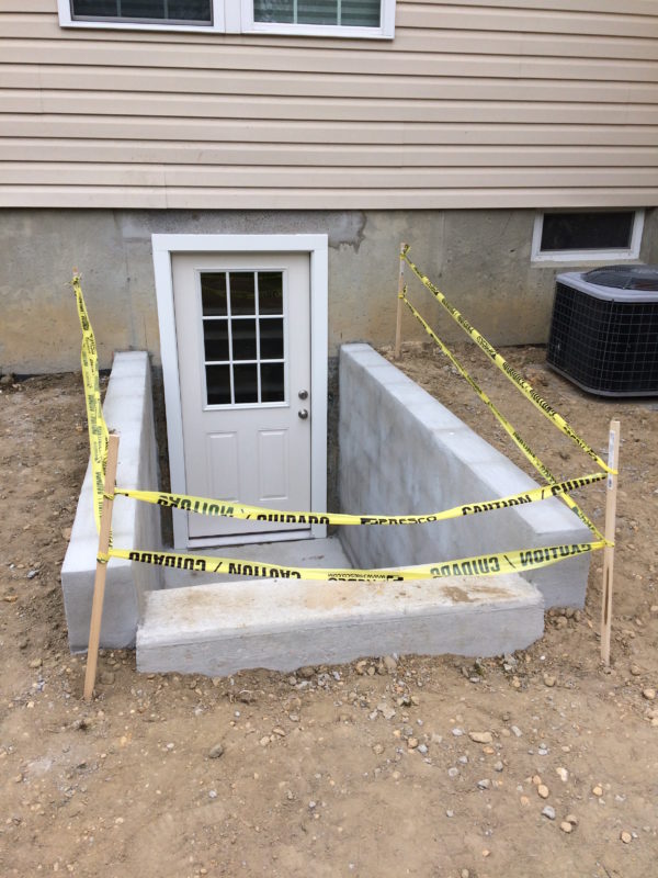 Our Home From Scratch, Cost To Install Basement Entrance