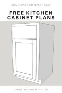 kitchen cabinet plans